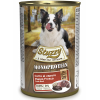 Stuzzy Monoprotein Rund Nat Hondenvoer 400 Gram 1 Doos (6 X 400 G)