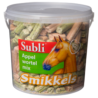 Subli Smikkels Gemengd   Paardensnack   Mix 1.5 Kg