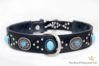 The Royal Cat And Dog Hondenhalsband Cherokee Zwart