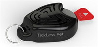 Tickless Dog & Cat Repeller 10.5x9.5x2 Cm   Teek En Vlo Afweer   Oranje