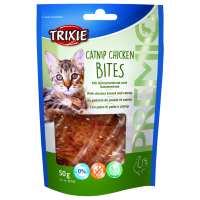 Trixie Catnip Bites   Kattensnack   Kip 50 G