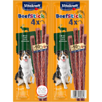Vitakraft Beefstick Met Wild Hondensnack (4 St.) 1 Verpakking
