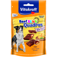 Vitakraft Beefstick Quadros Met Lever & Aardappel Hondensnack (70 G) 3 Verpakkingen