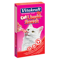 Vitakraft Liquid Snacks Met Rund Kattensnack (6 X 15g) 11 Verpakkingen