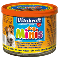 Vitakraft Dog Minis Snackworstjes Voor De Hond (120 G) 6 Verpakkingen
