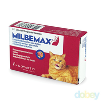 Milbemax Ontwormingstabletten Kat 2+ Kg 4 Tabletten