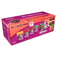 Whiskas 1+ Classic Selectie In Saus Multipack (40 X 85 G) 1 Verpakking (40 X 85 G)