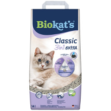 Biokat's Classic 3 In 1 Extra Kattengrit 2 X 14 Liter