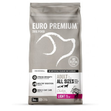 Euro Premium Adult Light Chicken & Rice Hondenvoer 12 Kg