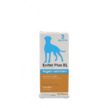 Exil Exitel Plus Xl Voor Honden Vanaf 17,5 Kg 4 Tabletten