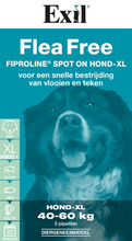 Exil Flea Free Fiproline Spot On Hond Xl 3 Pipet