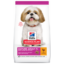 Hill's Canine Mature Adult Small&mini   Hondenvoer   Kip 3 Kg