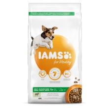 Iams For Vitality Adult Small & Medium Lam Hondenvoer 12 Kg