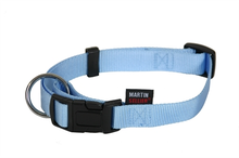Martin Sellier Halsband Voor Hond Basic Nylon Blauw #95;_16 Mmx30 45 Cm