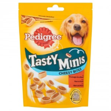 Pedigree Tasty Minis Cheesy Bites Kaas & Rund 3 X 140g