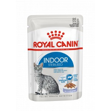 Royal Canin Indoor Sterilised In Jelly Kattenvoer 12x 2 X (12 X 85 Gr)