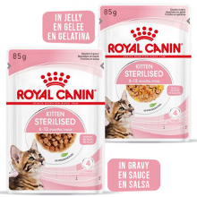 Royal Canin Kitten Sterilised Natvoer Kat 85g 2 X (12 X 85 Gr ) Gravy