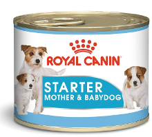 Royal Canin Starter Mousse Mother & Babydog 195 Gr Blik Hond 4 Trays (48 X 195 Gr)