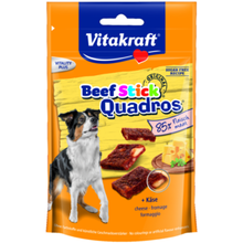 Vitakraft Beefstick Quadros Hondenvoer 70 Gram Kaas