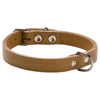 Adori Halsband Voor Hond Softleder Bruin 50x2,0 Cm