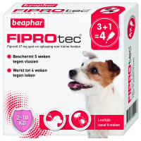 Beaphar Fiprotec Spot On Voor Honden Van 40 Tot 60 Kg 2 X 4 Pipetten