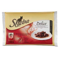 Sheba Mini Filets Traiteur Selectie In Saus Natvoer Kat (zakjes 85 G) 12 X 85 G
