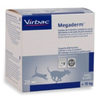Virbac Megaderm Monodosering   Hond & Kat Tot 10 Kg/ 28 Zakjes Per 2